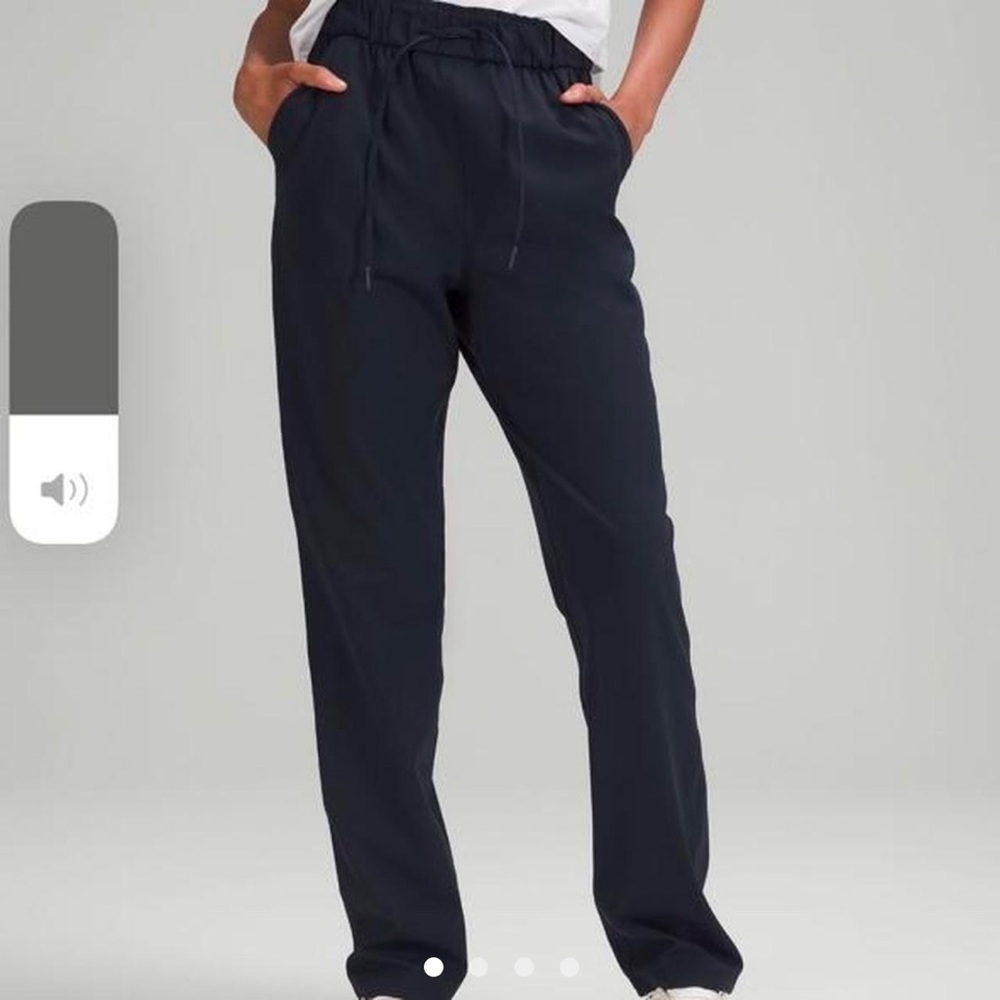 Lululemon Stretch Luxestream Pants, Full Length (khaki)